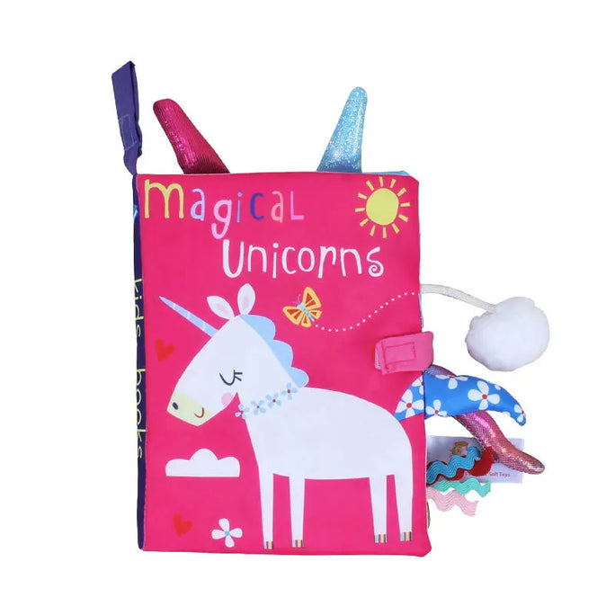 Baby Soft Cloth Book – Interactive Learning & Play (0–36M)