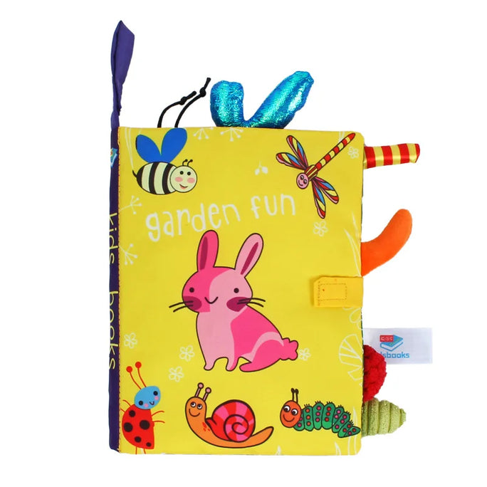 Baby Soft Cloth Book – Interactive Learning & Play (0–36M)