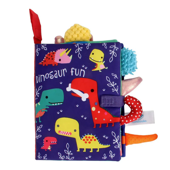 Baby Soft Cloth Book – Interactive Learning & Play (0–36M)