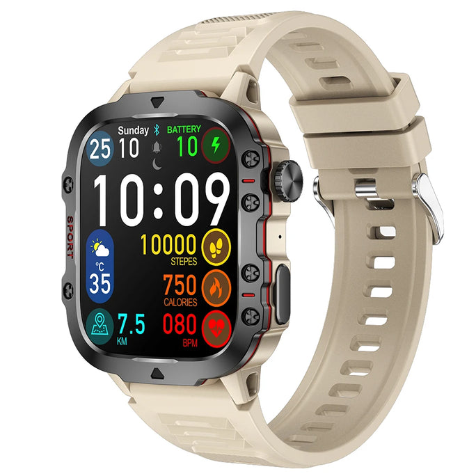 CRTORRS QX11 Smartwatch – Fitness, Calls & AI in One Watch