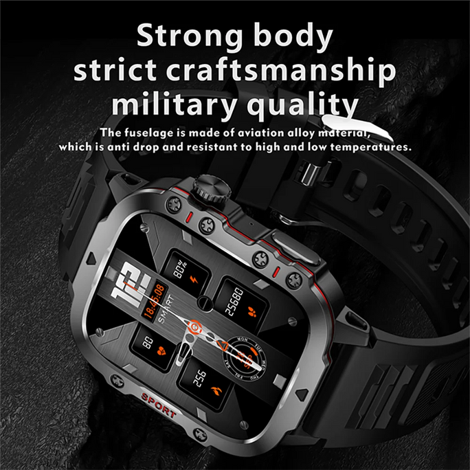CRTORRS QX11 Smartwatch – Fitness, Calls & AI in One Watch