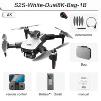 Tesla 8K Drone with GPS & Obstacle Avoidance