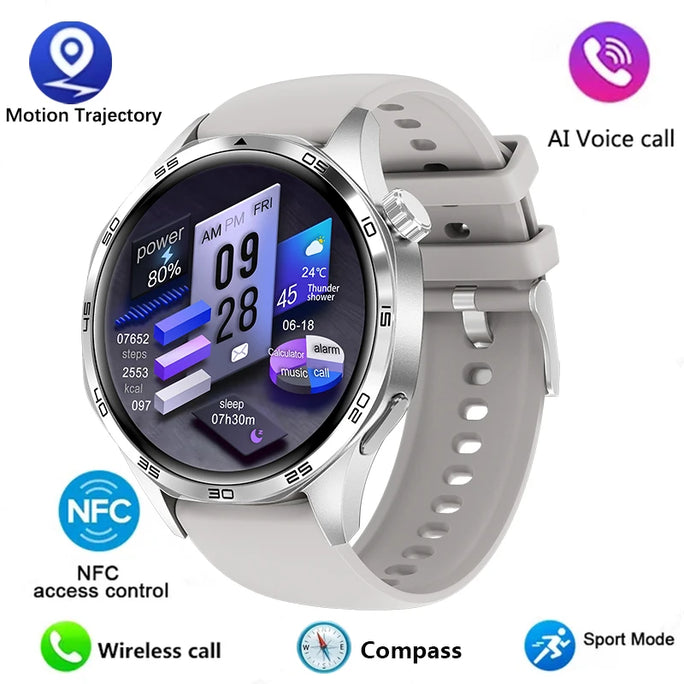 Men’s Waterproof Smartwatch with Bluetooth Calls & Fitness Tracking