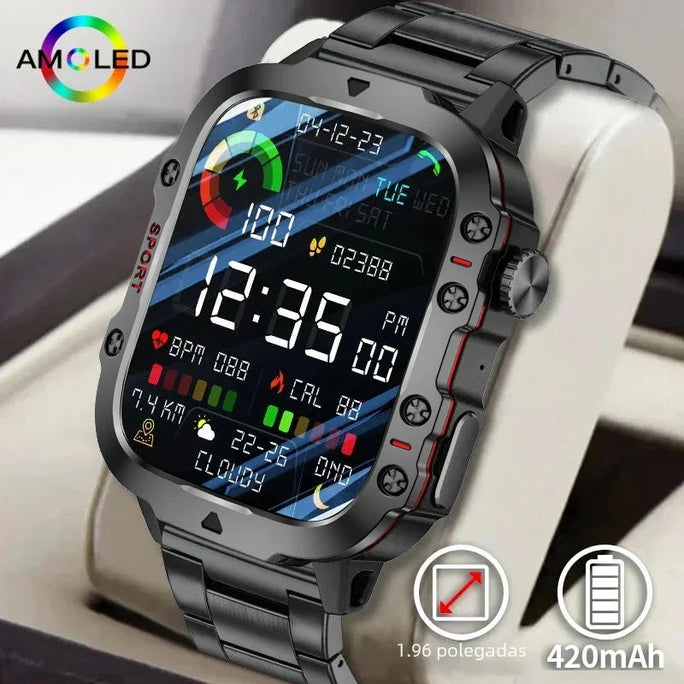 CRTORRS QX11 Smartwatch – Fitness, Calls & AI in One Watch